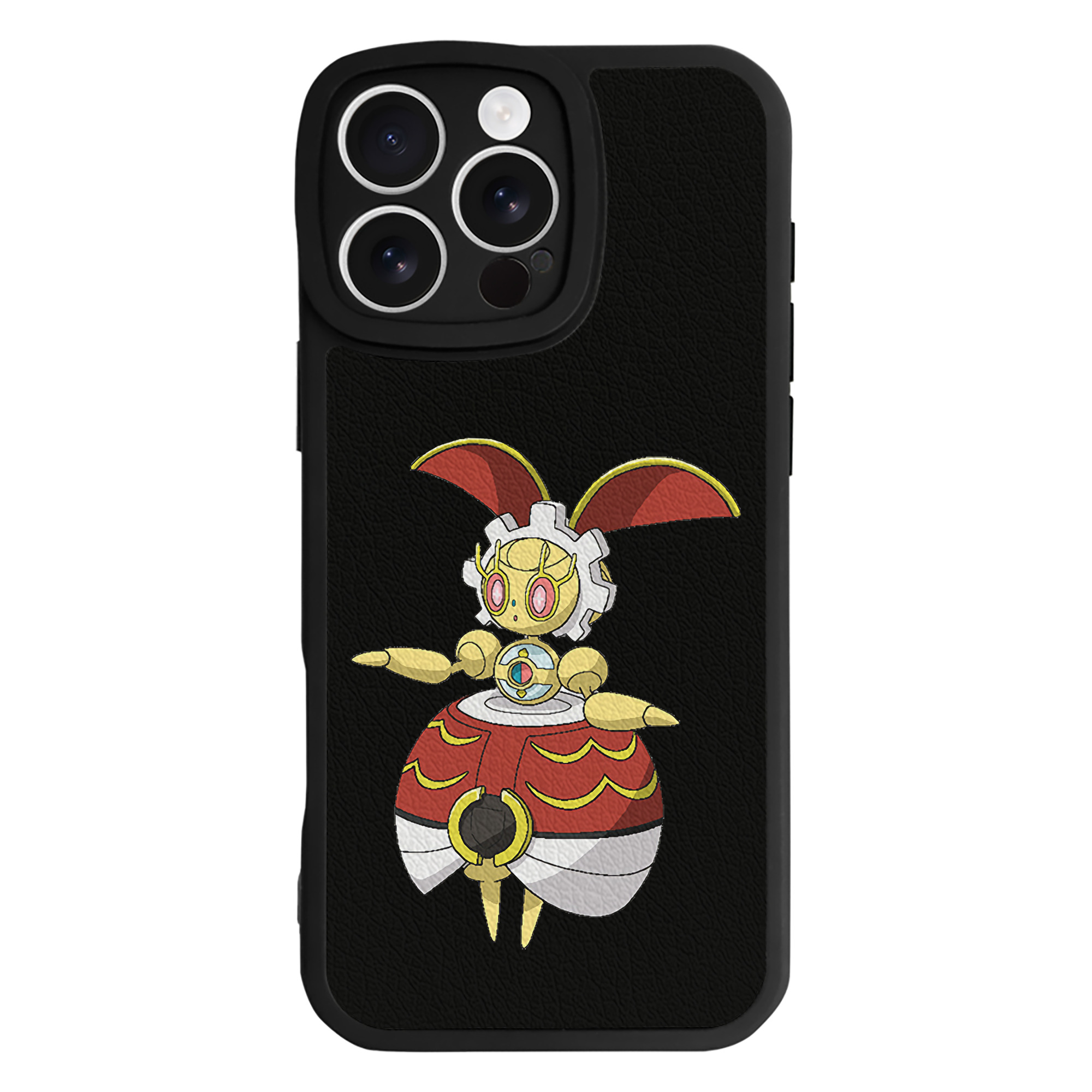 （画像用） ポケットモンスター Pokémon 【iPhone 16シリーズ対応】シリコンスマホケース（レザー調） 材質：シリコン